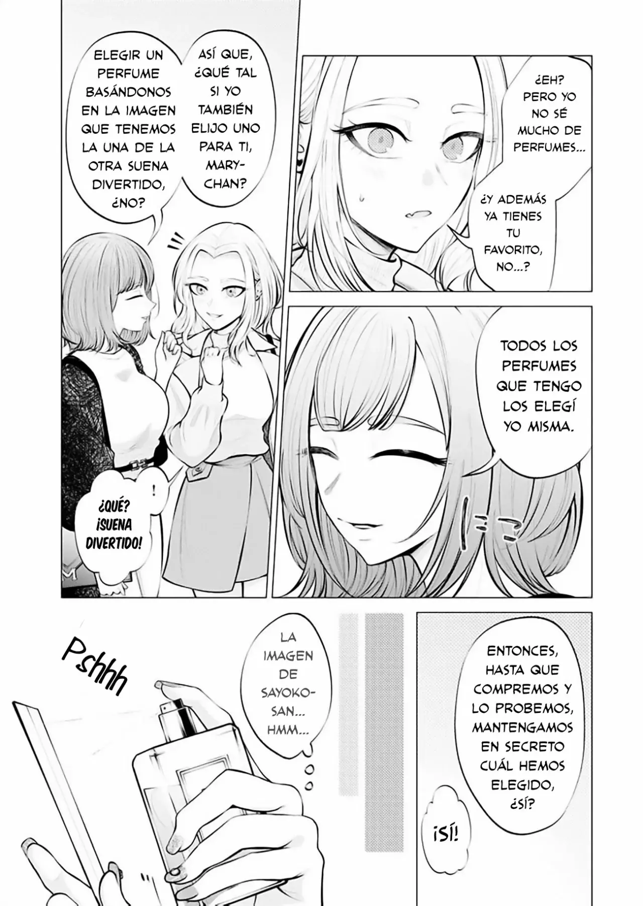 Ame to muchi Capitulo 4: Olor y fragancia página 9