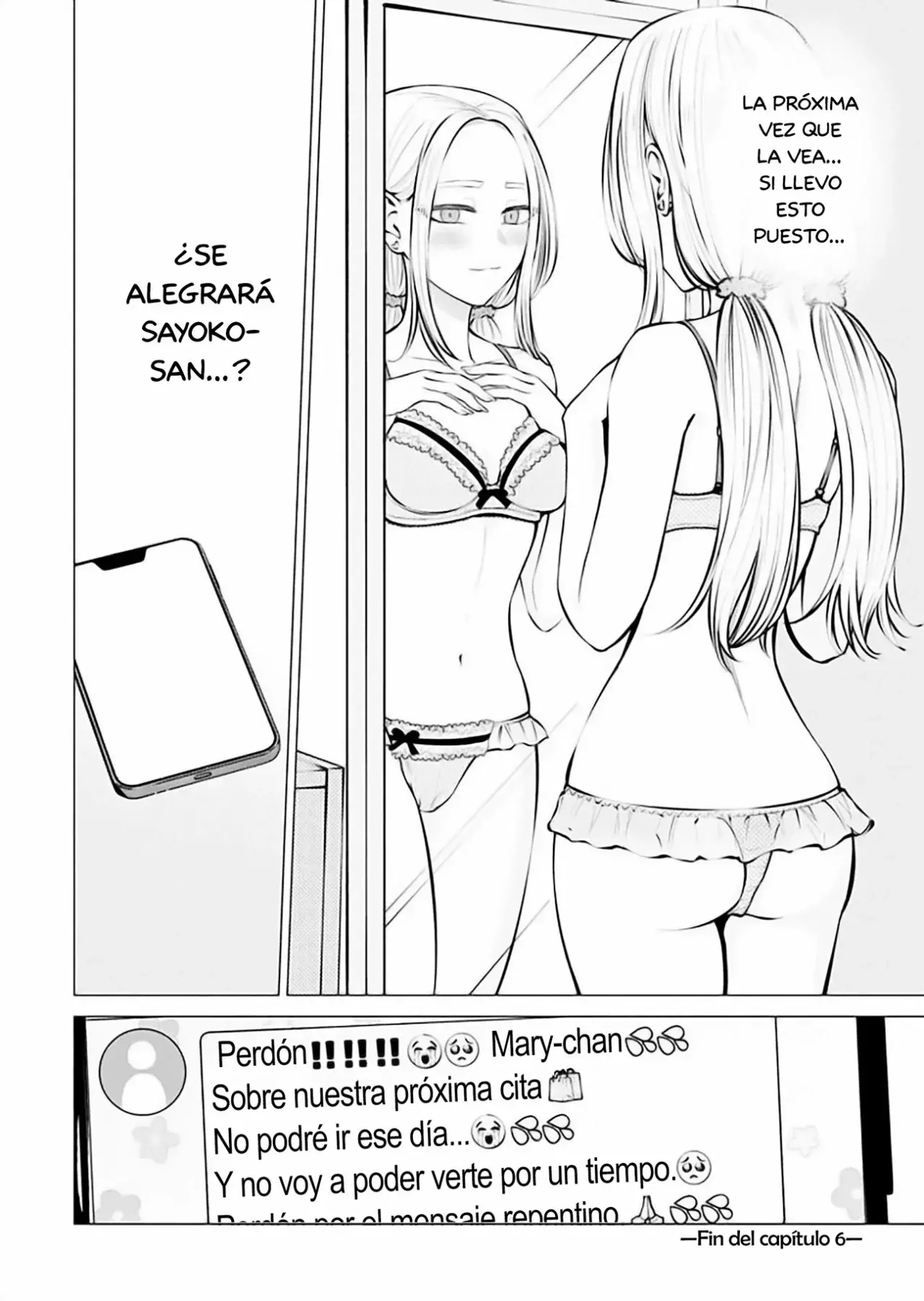 Ame to muchi Capitulo 6: Ropa interior y promesas página 24