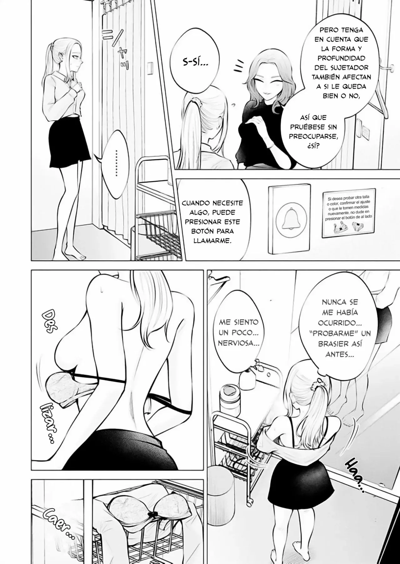 Ame to muchi Capitulo 6: Ropa interior y promesas página 8