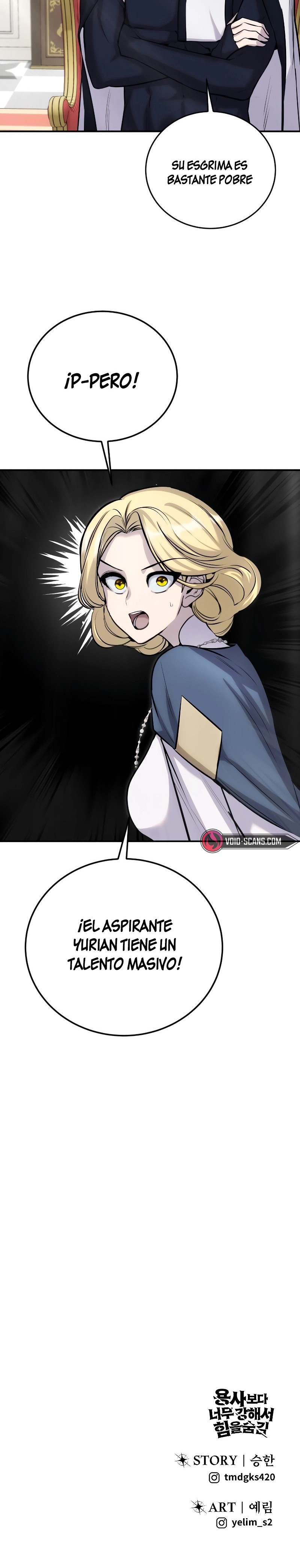 Era más fuerte que el héroe, así que oculté mi poder Capitulo 5 página 33