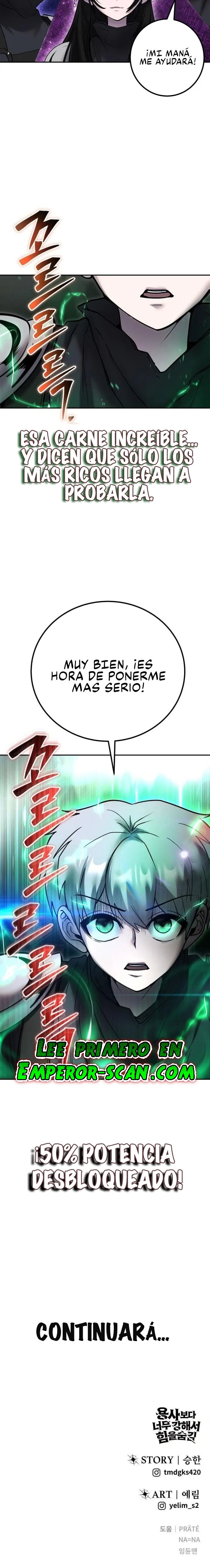 Era más fuerte que el héroe, así que oculté mi poder Capitulo 51 página 22