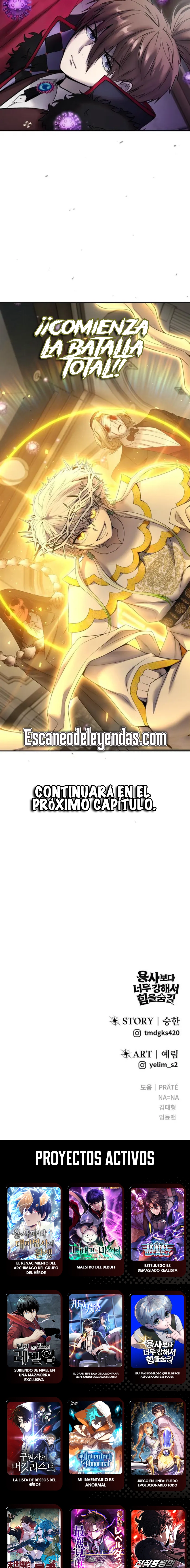 Era más fuerte que el héroe, así que oculté mi poder Capitulo 85 página 28