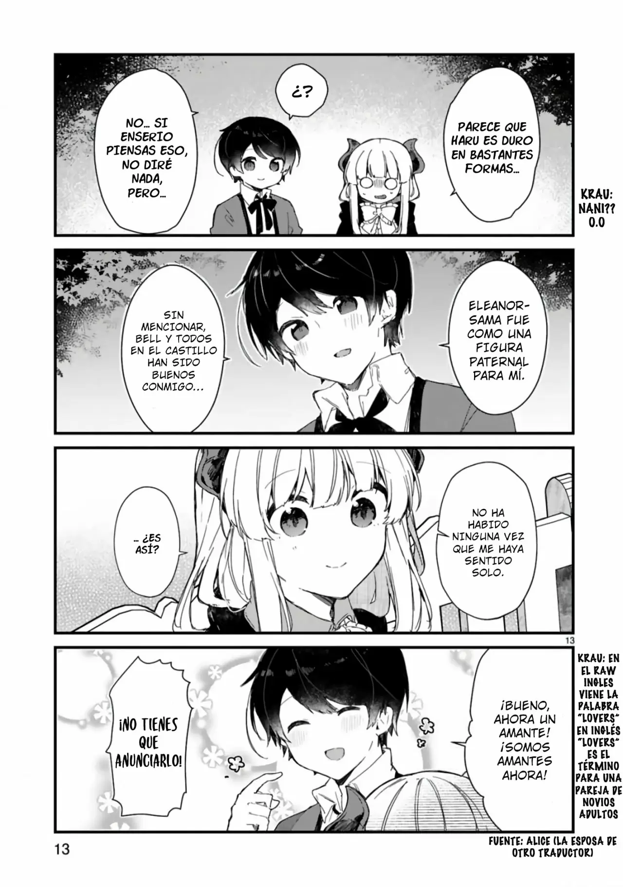 Maou-sama to Kekkonshitai Capitulo 15 página 14