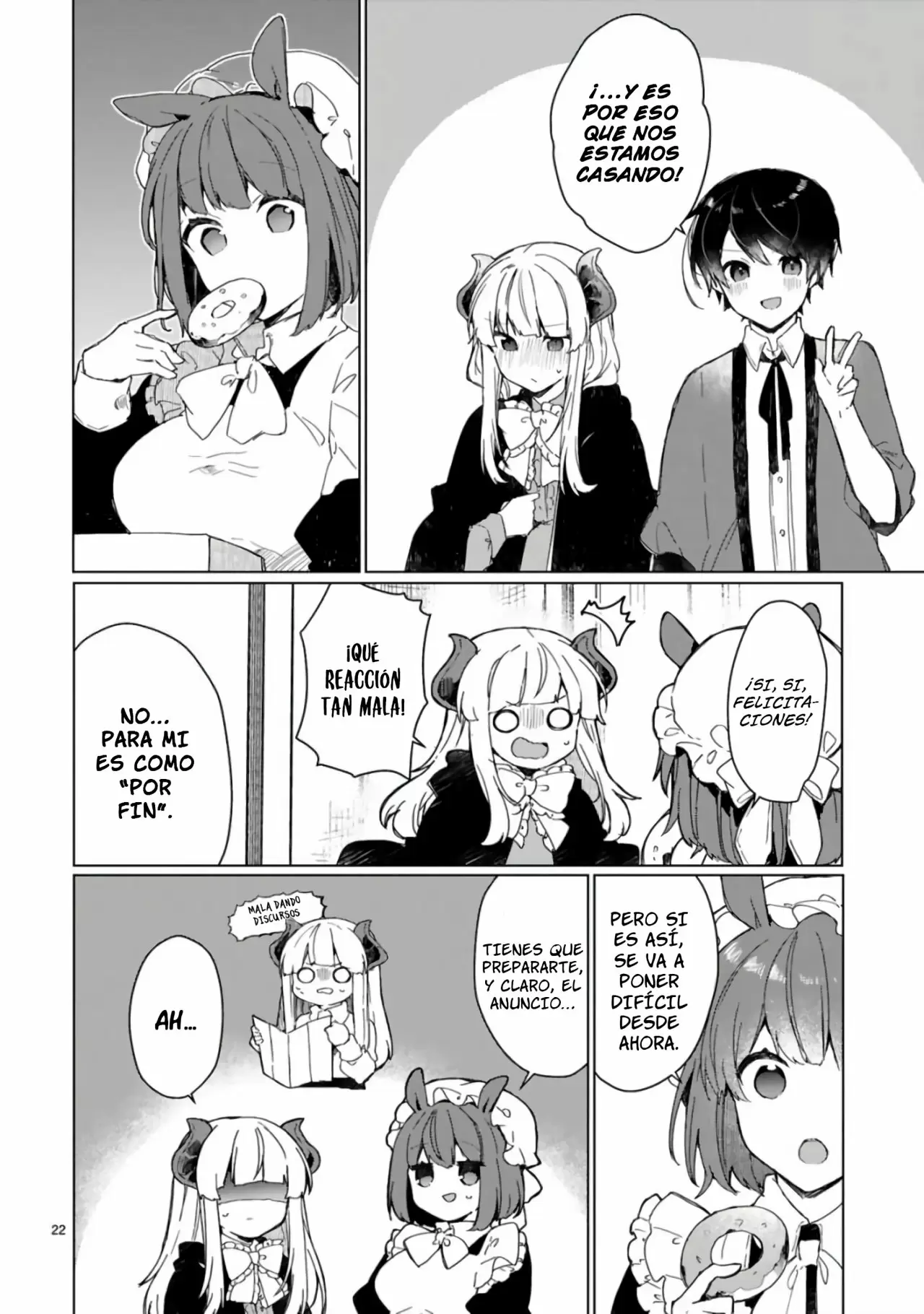 Maou-sama to Kekkonshitai Capitulo 15 página 23
