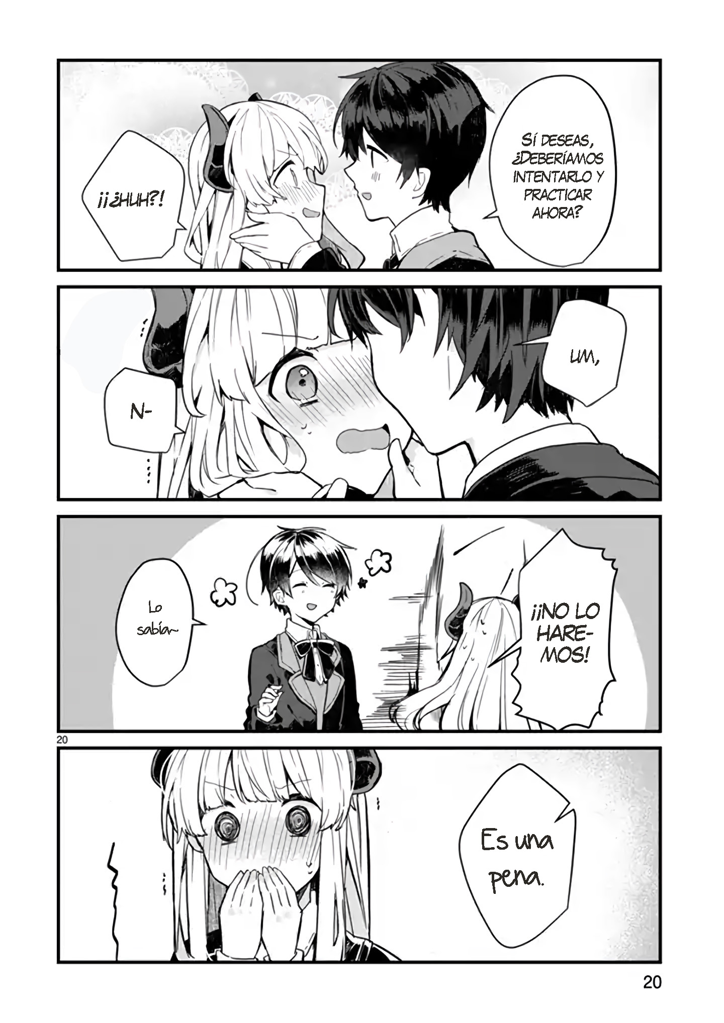Maou-sama to Kekkonshitai Capitulo 3 página 21