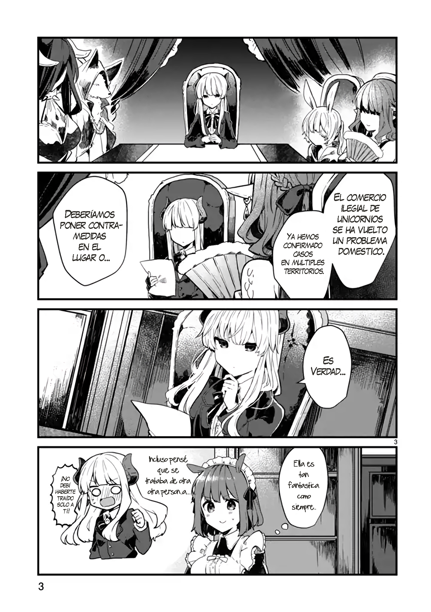 Maou-sama to Kekkonshitai Capitulo 3 página 4