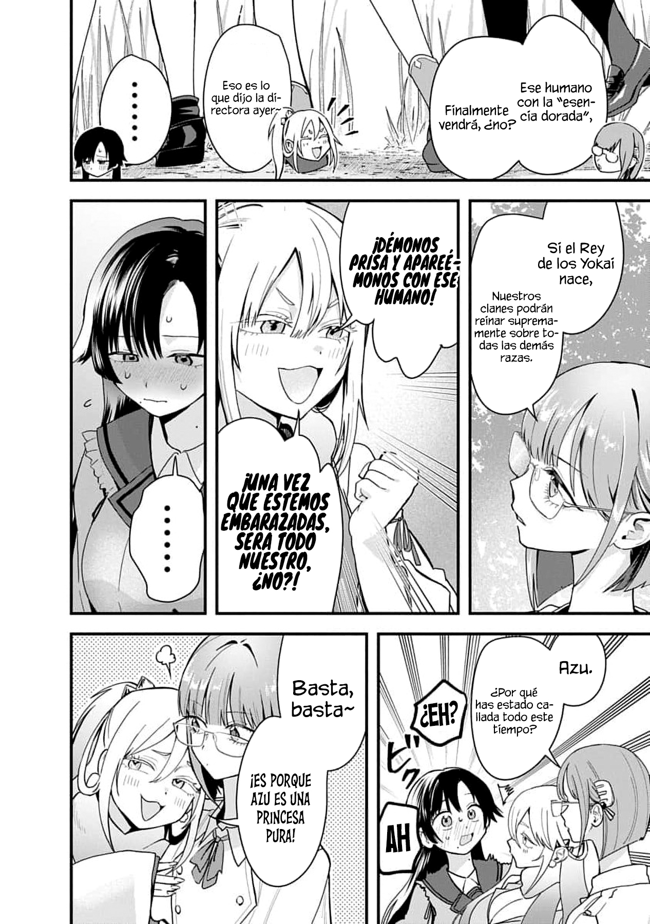 Youkai Ou Kyun Gakuen Capitulo 1 página 12