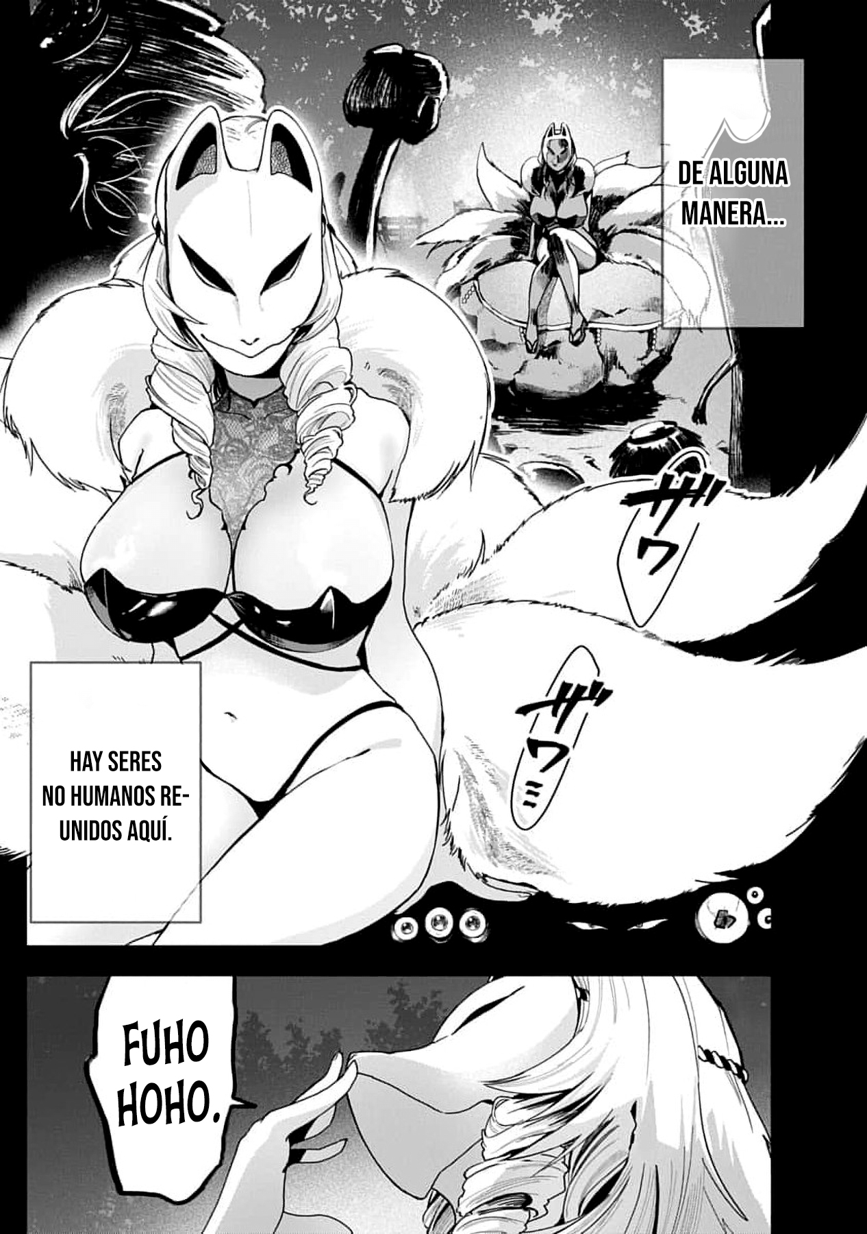 Youkai Ou Kyun Gakuen Capitulo 1 página 5