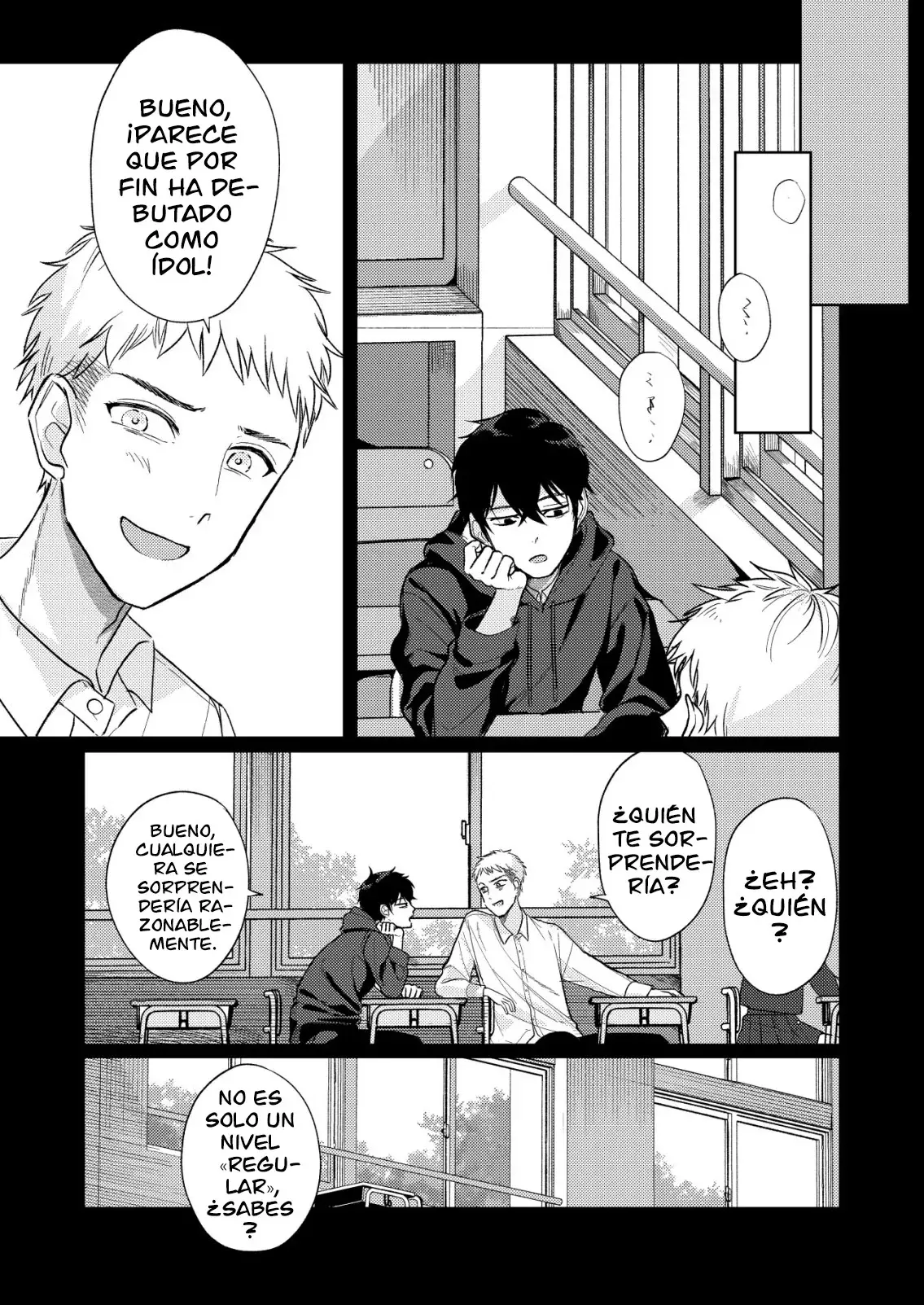 HYOUGA KEI IDOL NO MANAGER WO SHITEIMASU GA, MOU GENKAI DESU. Capitulo 1: Ya he tenido suficiente página 12