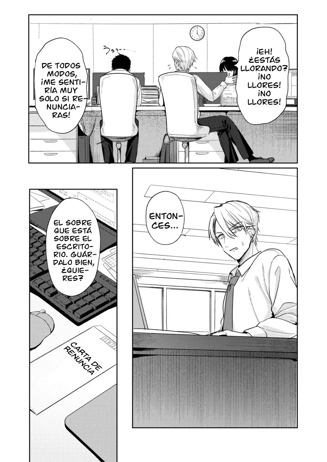 HYOUGA KEI IDOL NO MANAGER WO SHITEIMASU GA, MOU GENKAI DESU. Capitulo 1: Ya he tenido suficiente página 7