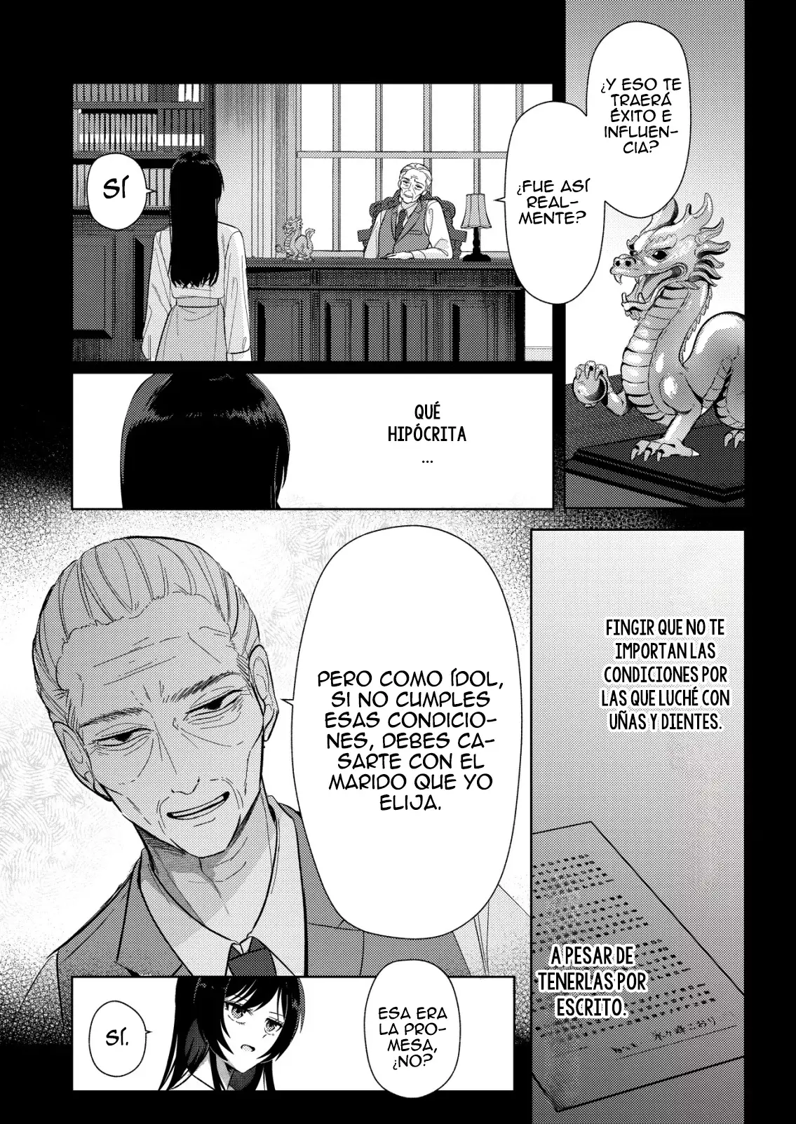 HYOUGA KEI IDOL NO MANAGER WO SHITEIMASU GA, MOU GENKAI DESU. Capitulo 2: LAS CONDICIONES PARA EL EXITO página 10