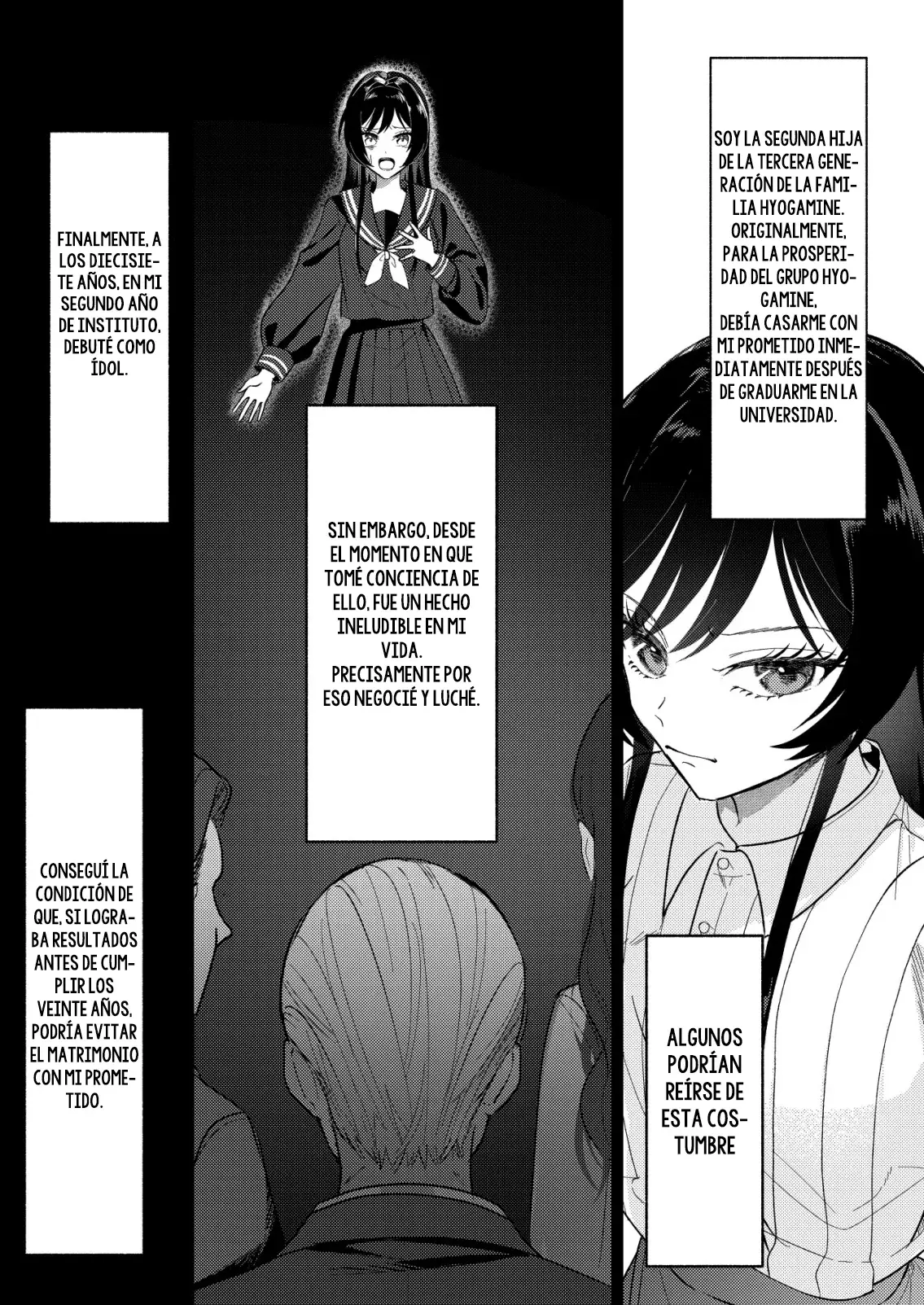HYOUGA KEI IDOL NO MANAGER WO SHITEIMASU GA, MOU GENKAI DESU. Capitulo 2: LAS CONDICIONES PARA EL EXITO página 11