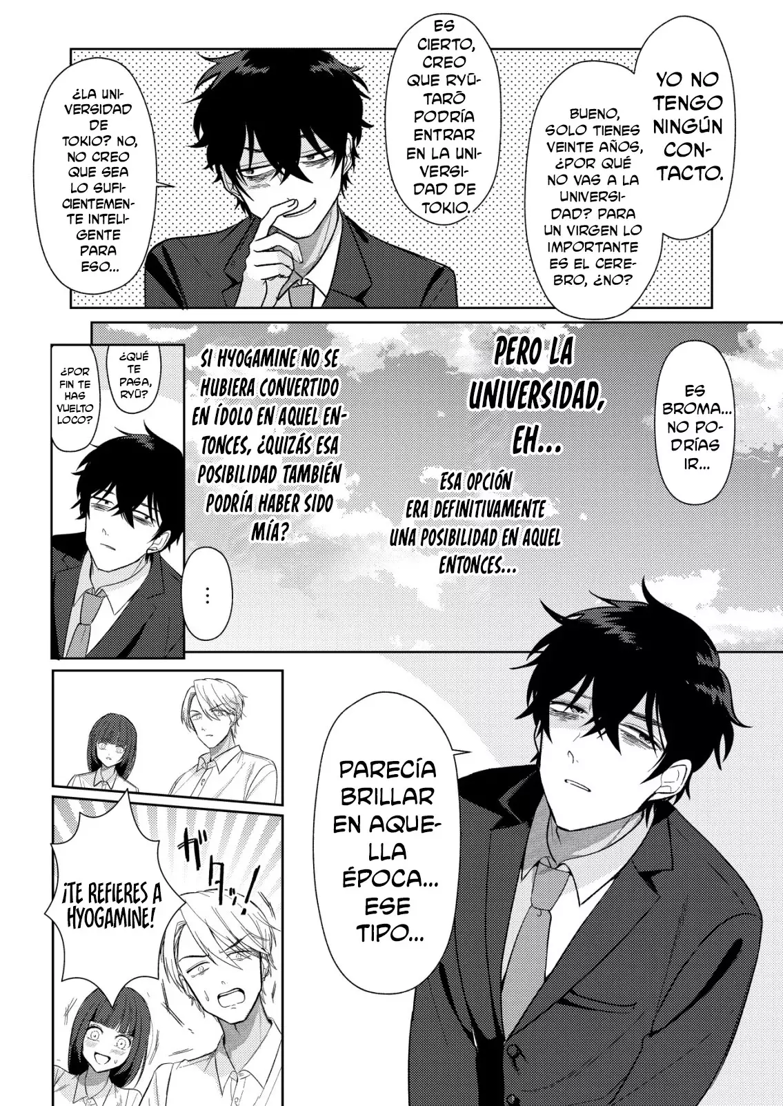 HYOUGA KEI IDOL NO MANAGER WO SHITEIMASU GA, MOU GENKAI DESU. Capitulo 2: LAS CONDICIONES PARA EL EXITO página 22
