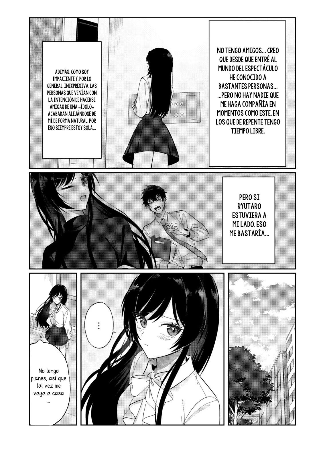 HYOUGA KEI IDOL NO MANAGER WO SHITEIMASU GA, MOU GENKAI DESU. Capitulo 3 página 7