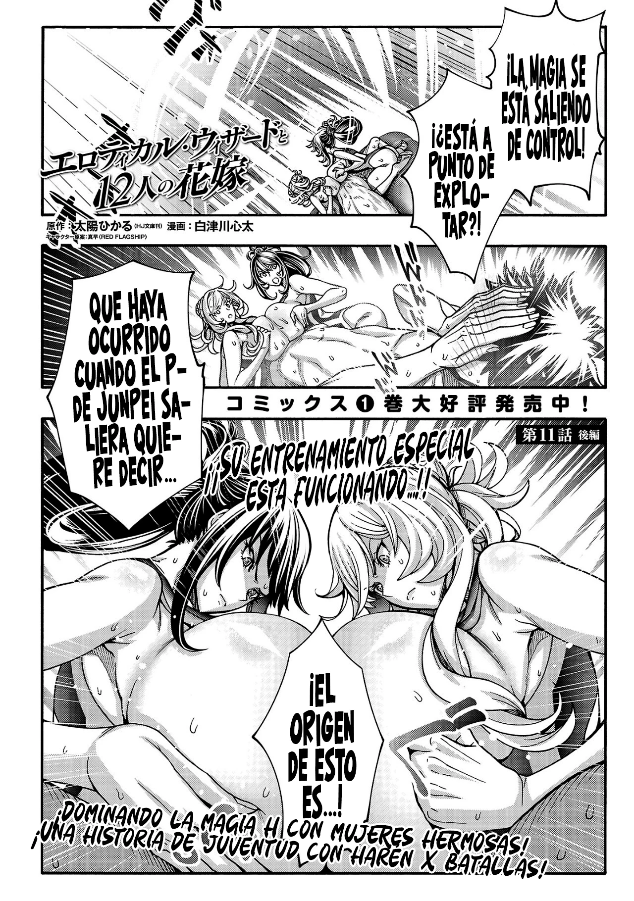 Erotical Wizard to 12 Nin No Hanayome Capitulo 11.2 página 3
