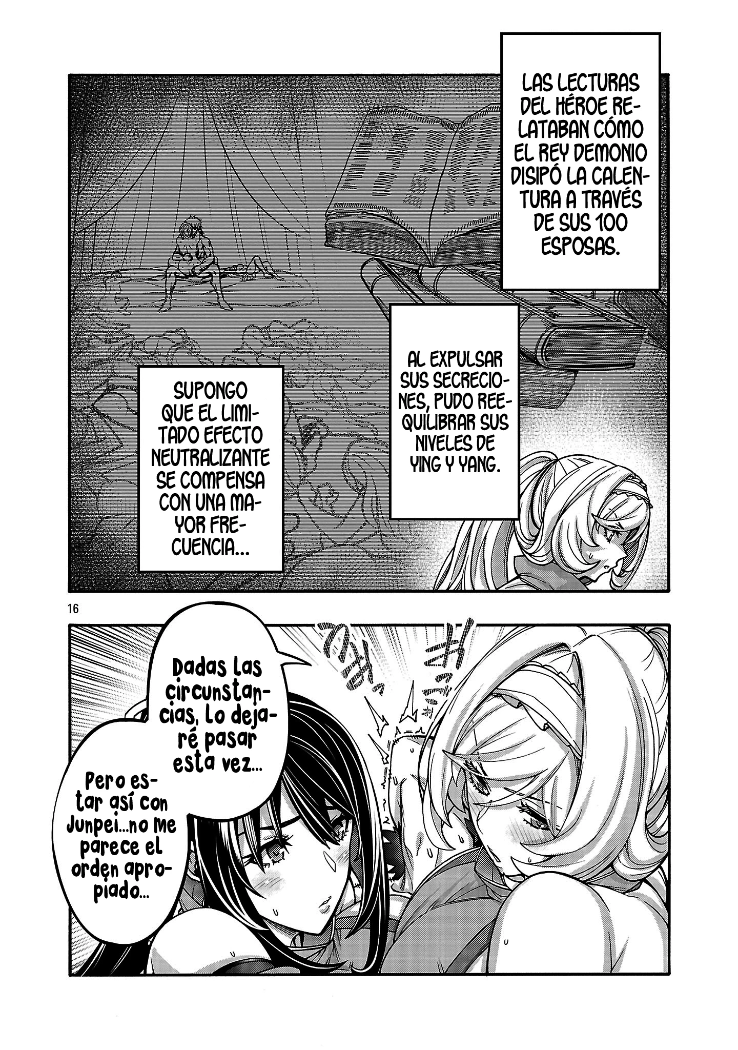Erotical Wizard to 12 Nin No Hanayome Capitulo 18.2 página 6