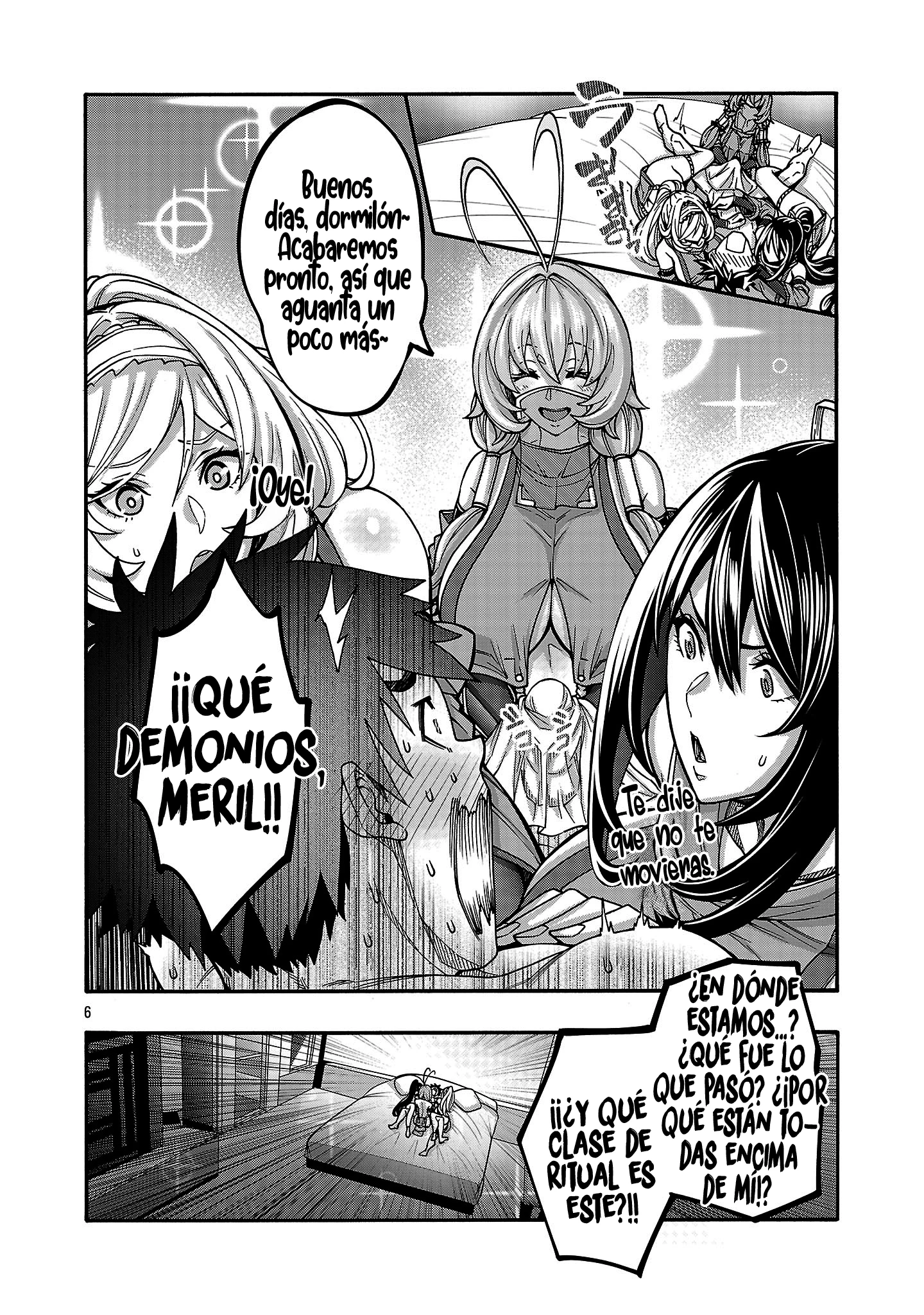 Erotical Wizard to 12 Nin No Hanayome Capitulo 18 página 7