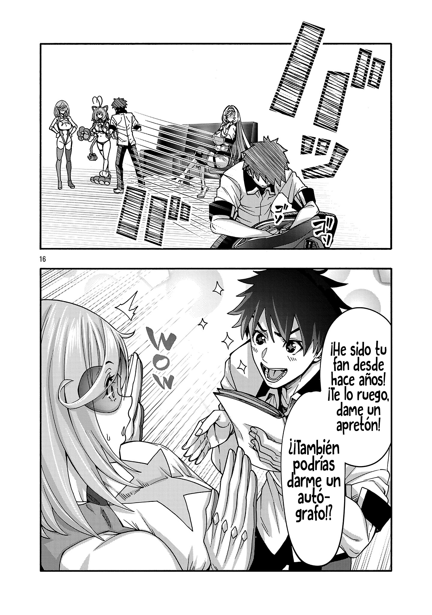 Erotical Wizard to 12 Nin No Hanayome Capitulo 20.2 página 5