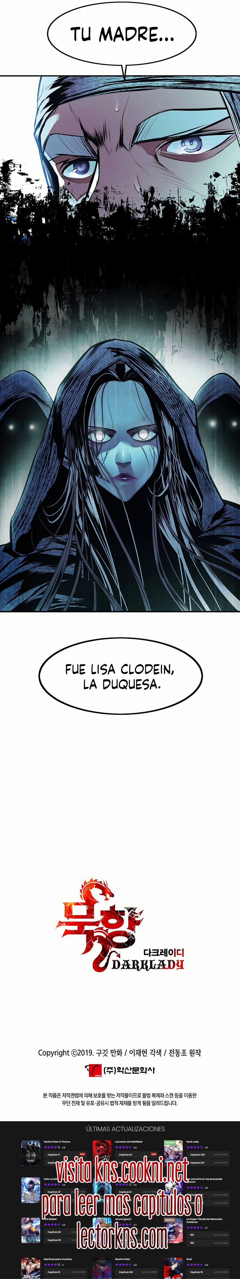 Dark Lady Capitulo 248 página 17