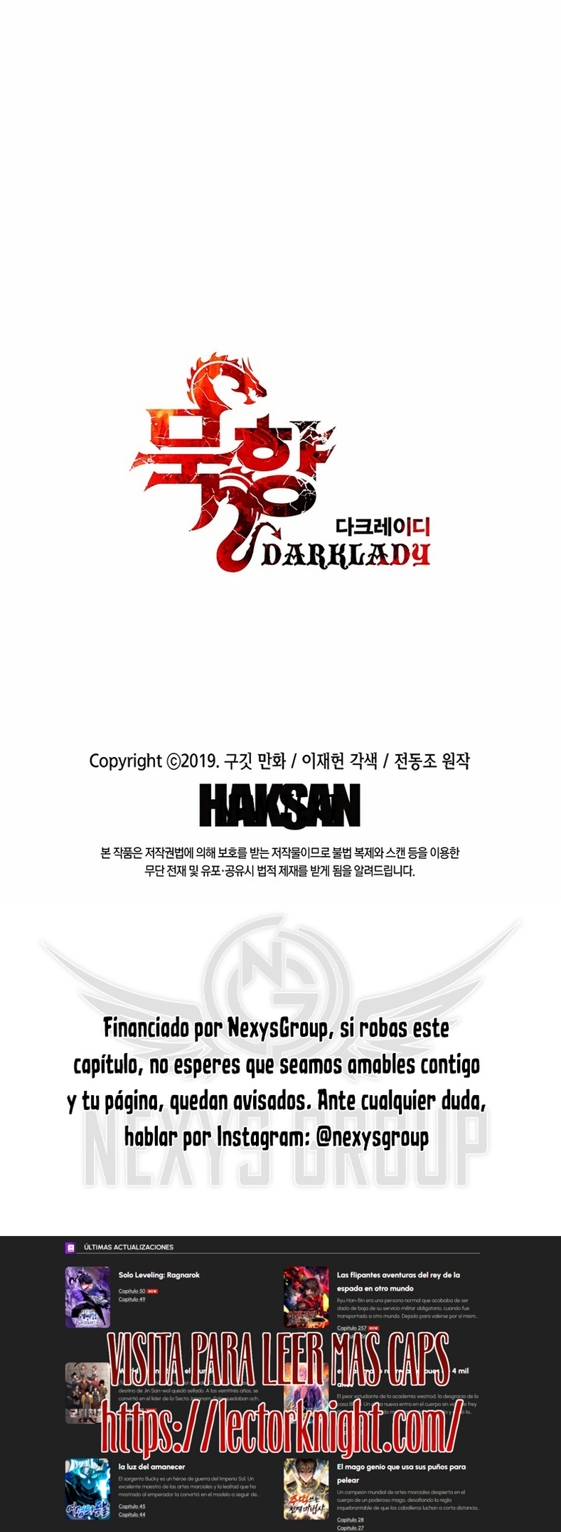 Dark Lady Capitulo 287 página 15