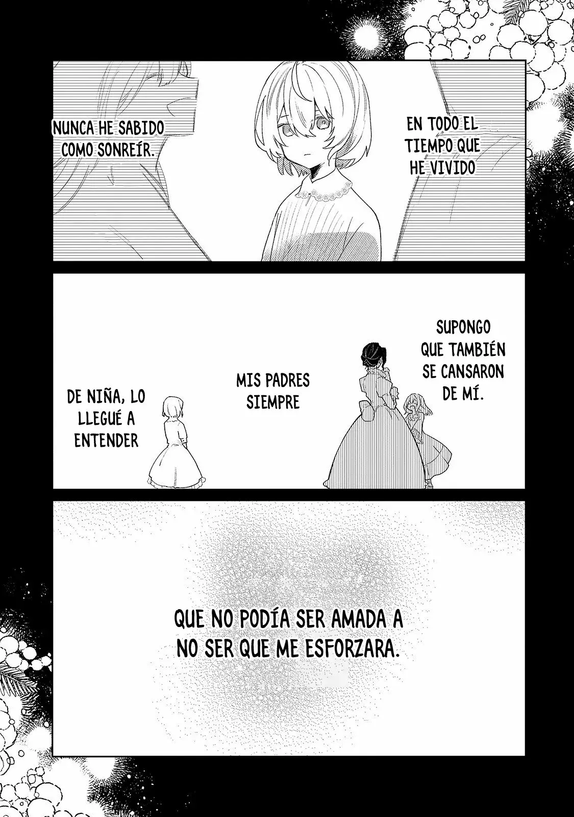 La santa cuyo compromiso se rompió cuando se volvió demasiado perfecta es vendida a un reino vecino Capitulo 1: La santa que no podia sonreir página 18