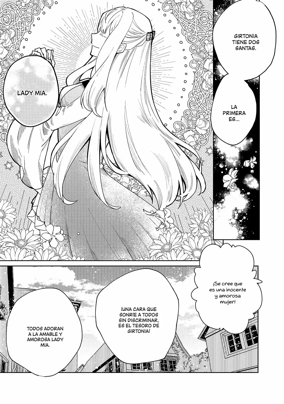 La santa cuyo compromiso se rompió cuando se volvió demasiado perfecta es vendida a un reino vecino Capitulo 1: La santa que no podia sonreir página 6