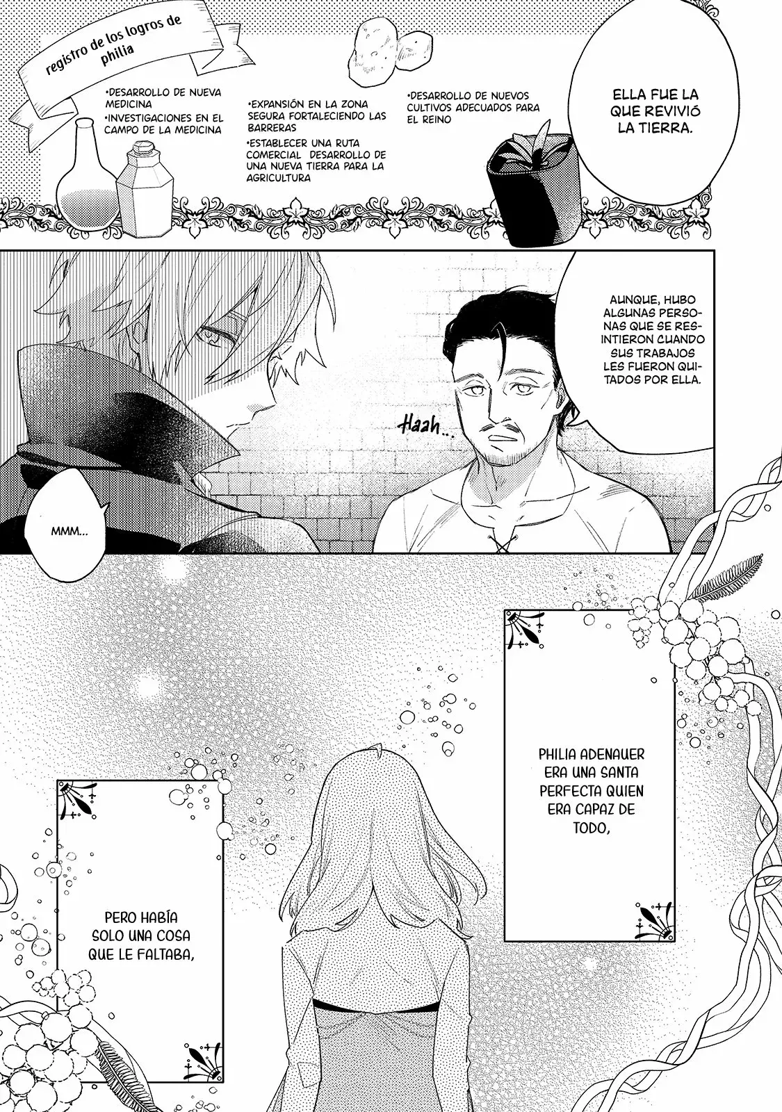 La santa cuyo compromiso se rompió cuando se volvió demasiado perfecta es vendida a un reino vecino Capitulo 1: La santa que no podia sonreir página 8