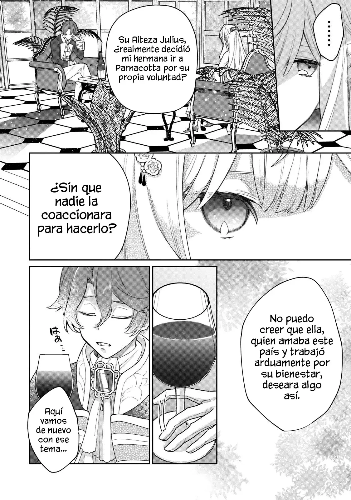 La santa cuyo compromiso se rompió cuando se volvió demasiado perfecta es vendida a un reino vecino Capitulo 10 página 30