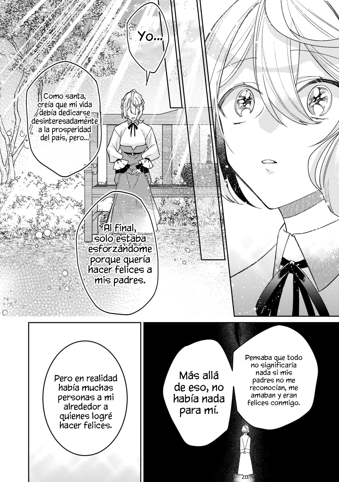 La santa cuyo compromiso se rompió cuando se volvió demasiado perfecta es vendida a un reino vecino Capitulo 13 página 21