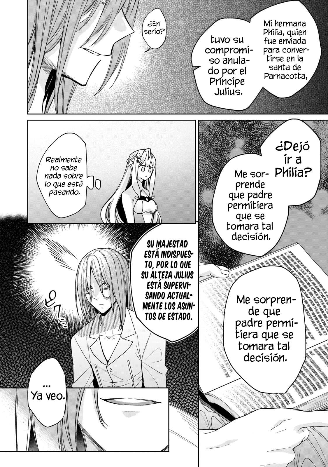 La santa cuyo compromiso se rompió cuando se volvió demasiado perfecta es vendida a un reino vecino Capitulo 16 página 15