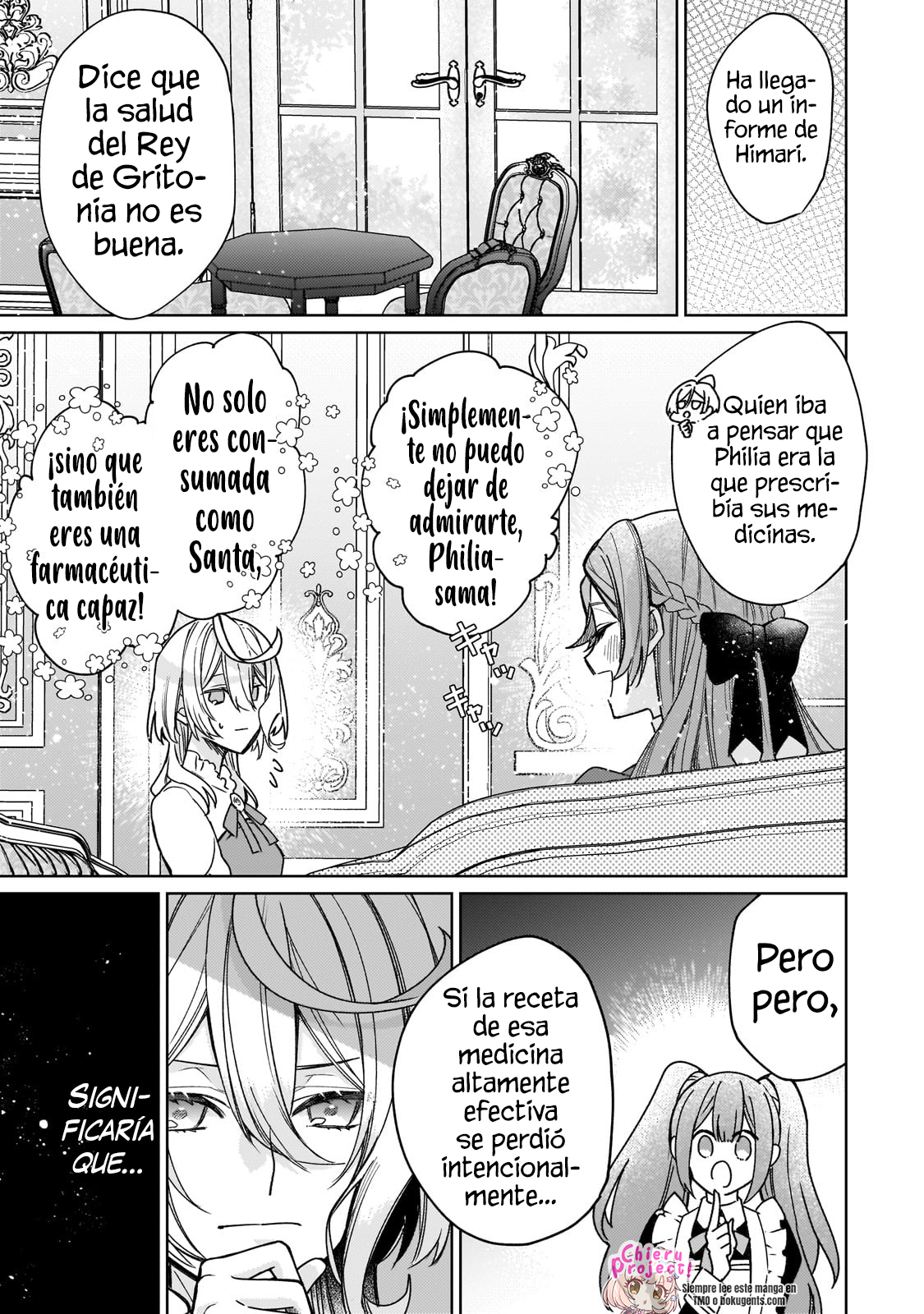La santa cuyo compromiso se rompió cuando se volvió demasiado perfecta es vendida a un reino vecino Capitulo 17 página 11