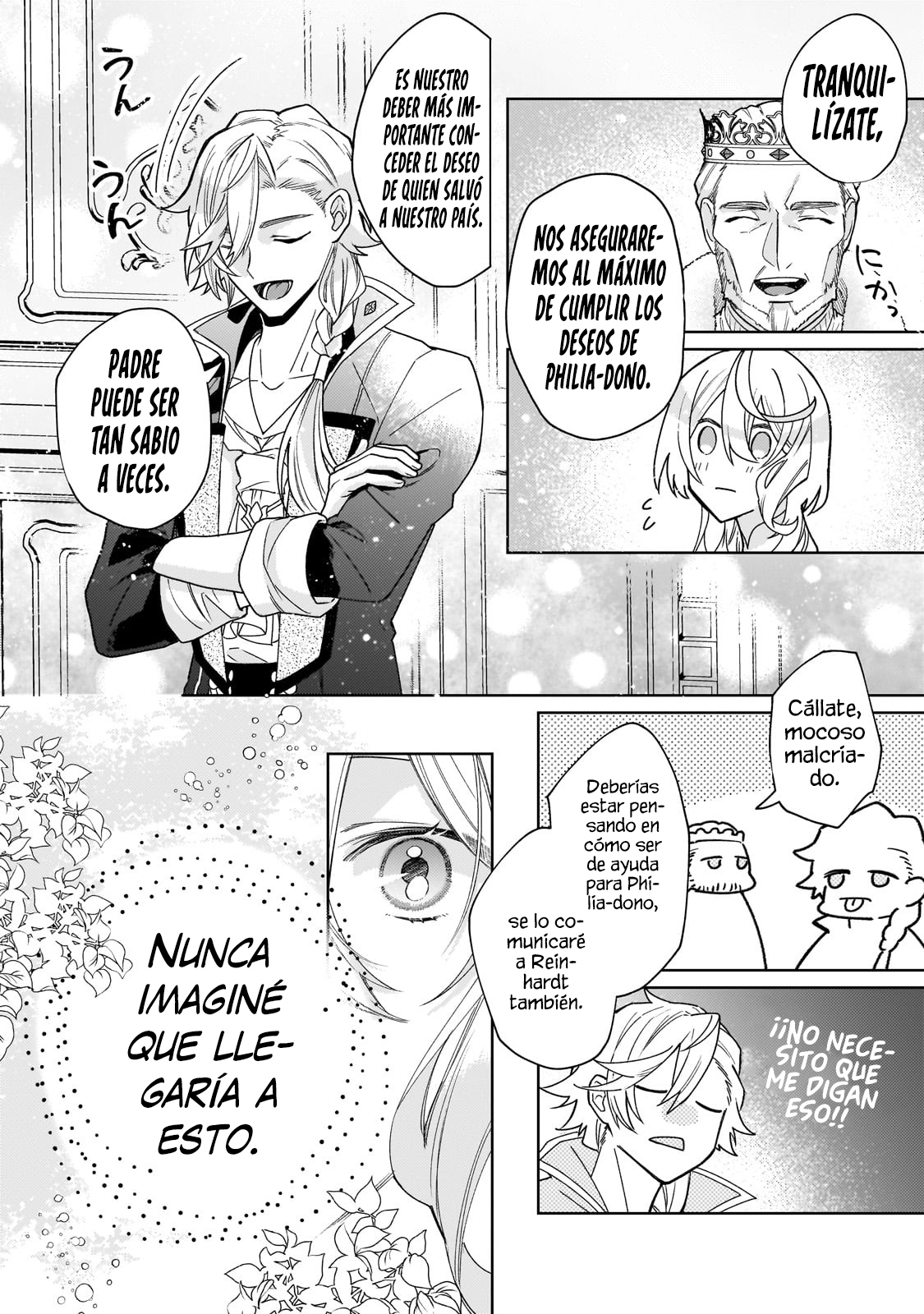 La santa cuyo compromiso se rompió cuando se volvió demasiado perfecta es vendida a un reino vecino Capitulo 17 página 30