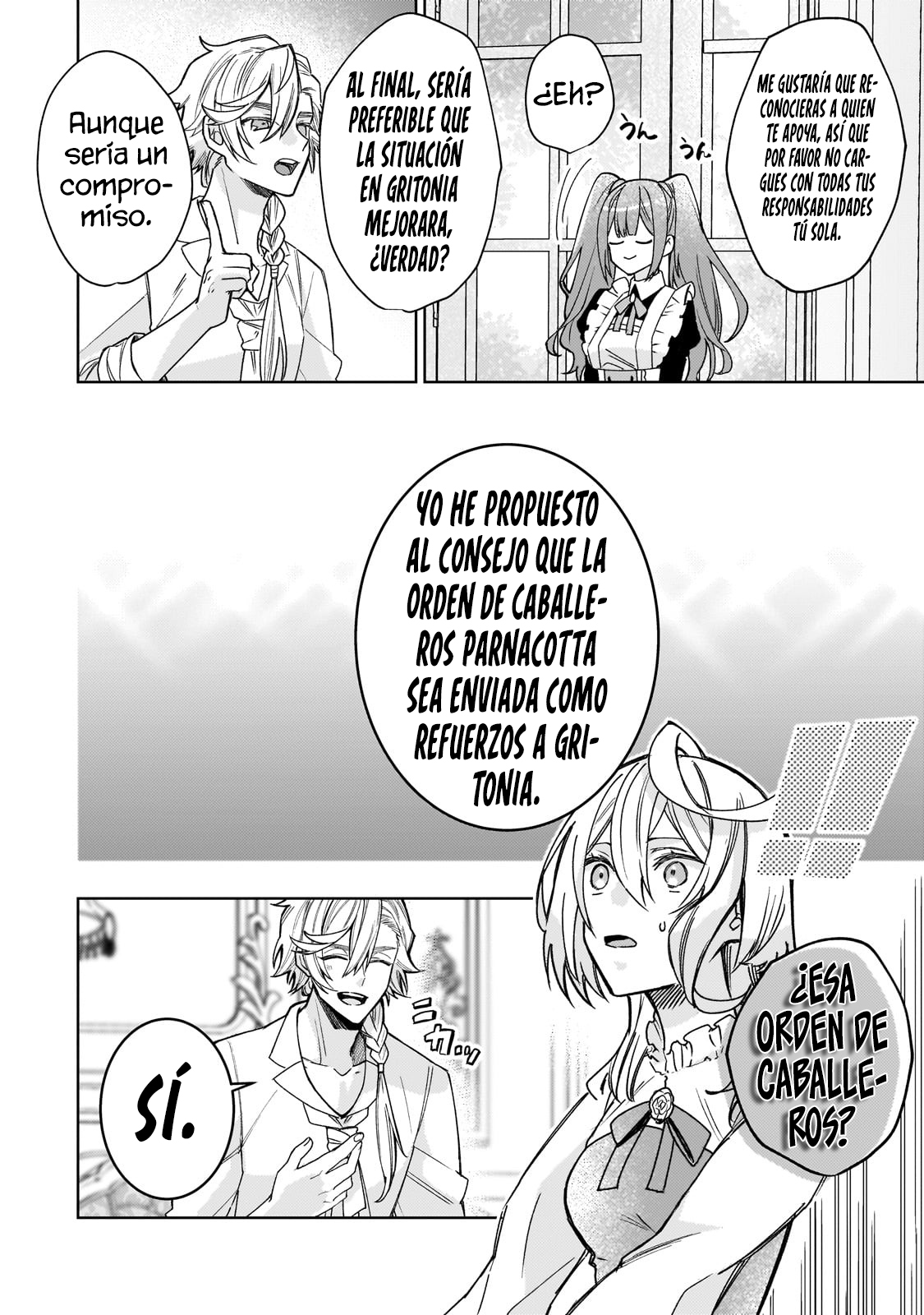 La santa cuyo compromiso se rompió cuando se volvió demasiado perfecta es vendida a un reino vecino Capitulo 17 página 6