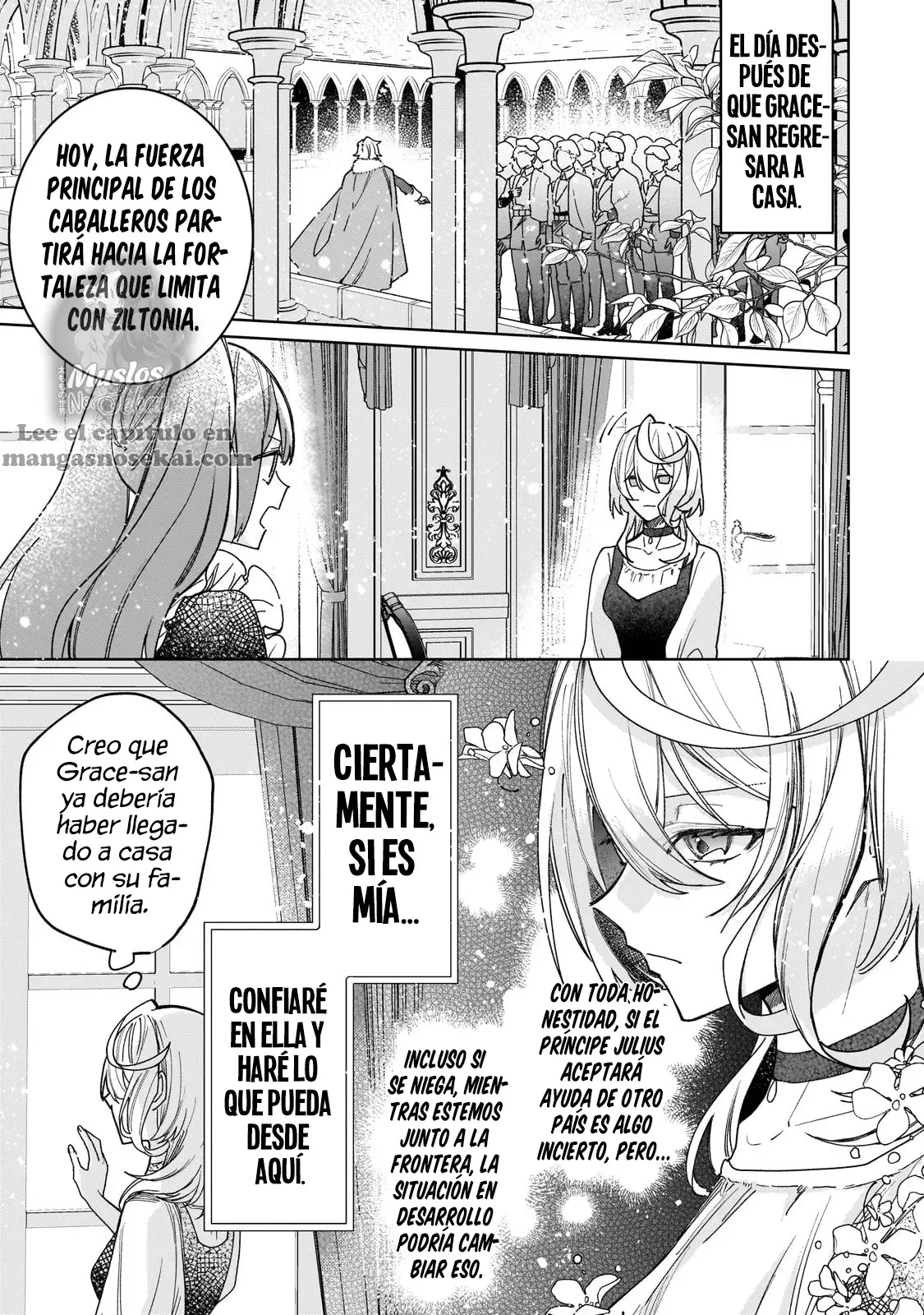 La santa cuyo compromiso se rompió cuando se volvió demasiado perfecta es vendida a un reino vecino Capitulo 19 página 2