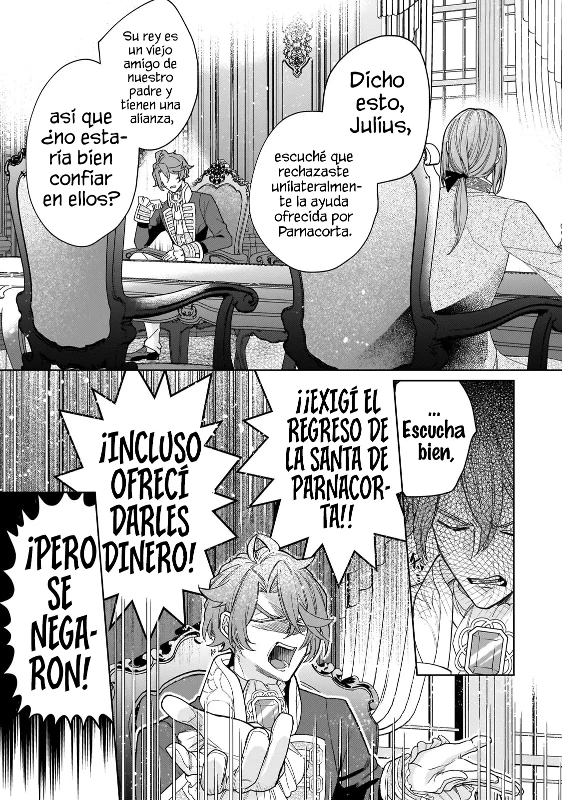 La santa cuyo compromiso se rompió cuando se volvió demasiado perfecta es vendida a un reino vecino Capitulo 19 página 26