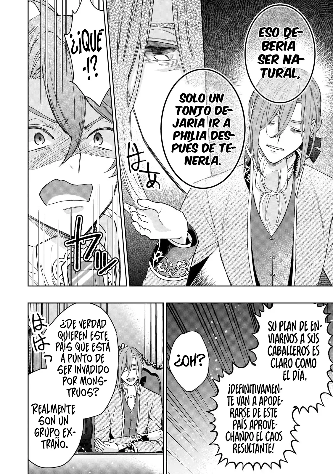 La santa cuyo compromiso se rompió cuando se volvió demasiado perfecta es vendida a un reino vecino Capitulo 19 página 27
