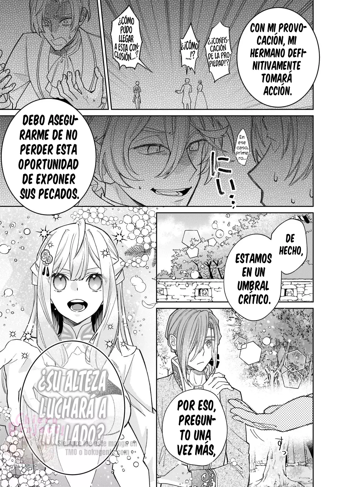 La santa cuyo compromiso se rompió cuando se volvió demasiado perfecta es vendida a un reino vecino Capitulo 19 página 34
