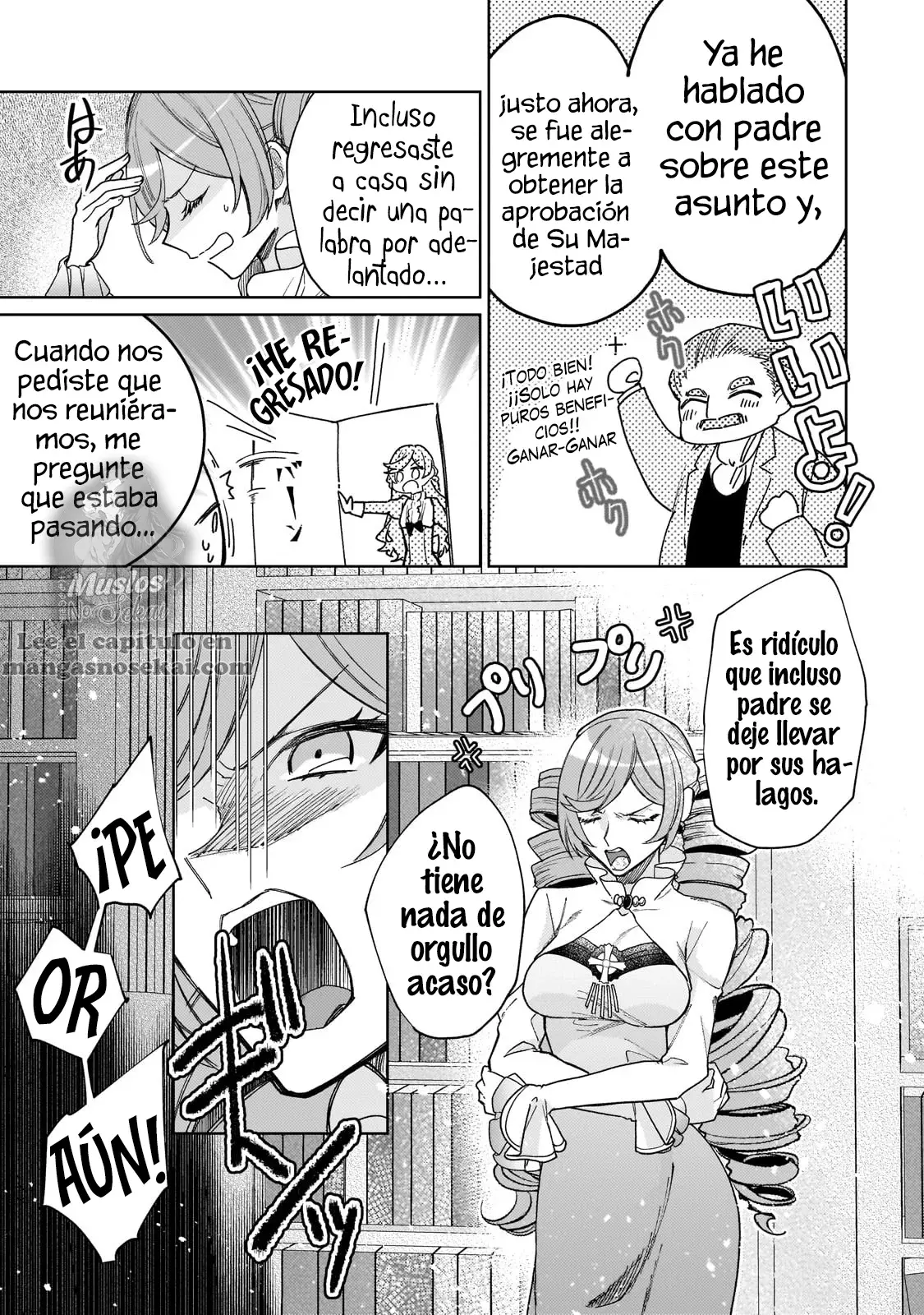 La santa cuyo compromiso se rompió cuando se volvió demasiado perfecta es vendida a un reino vecino Capitulo 19 página 6