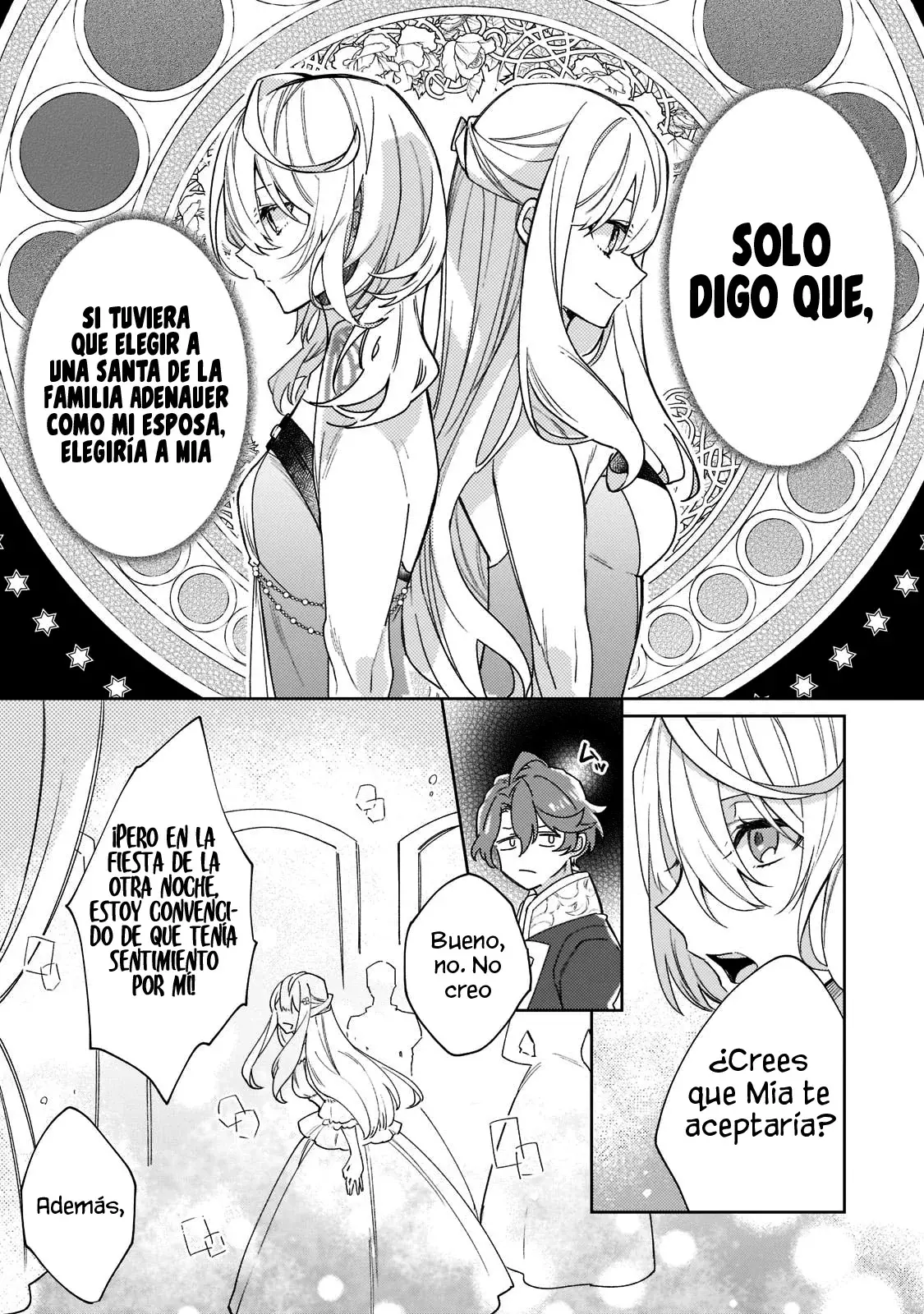 La santa cuyo compromiso se rompió cuando se volvió demasiado perfecta es vendida a un reino vecino Capitulo 2 página 15