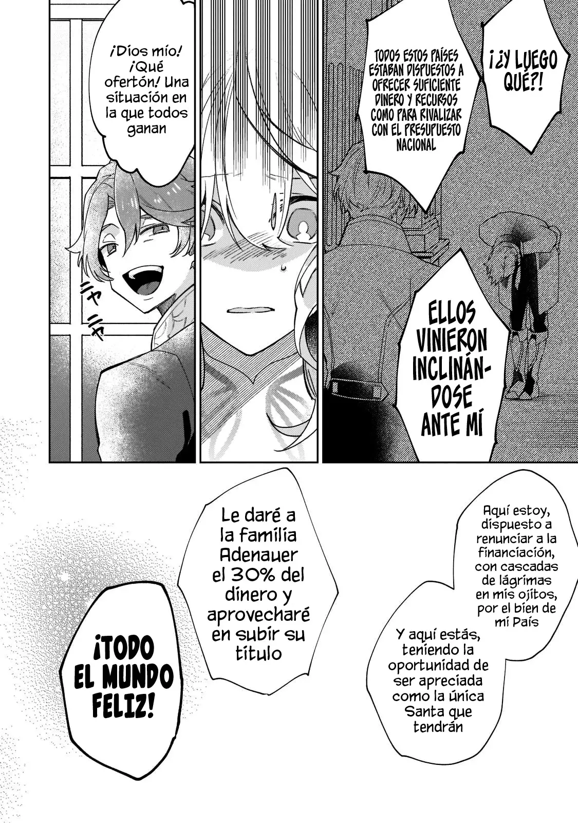 La santa cuyo compromiso se rompió cuando se volvió demasiado perfecta es vendida a un reino vecino Capitulo 2 página 20