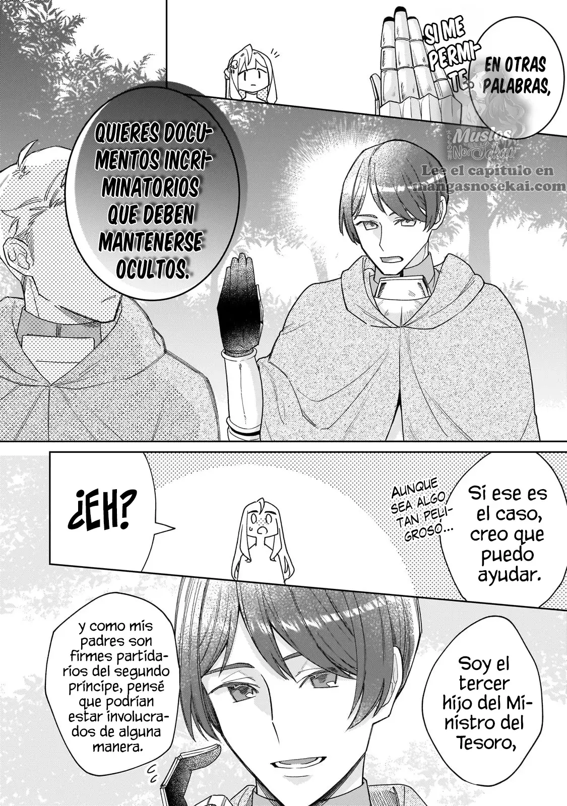 La santa cuyo compromiso se rompió cuando se volvió demasiado perfecta es vendida a un reino vecino Capitulo 20 página 13