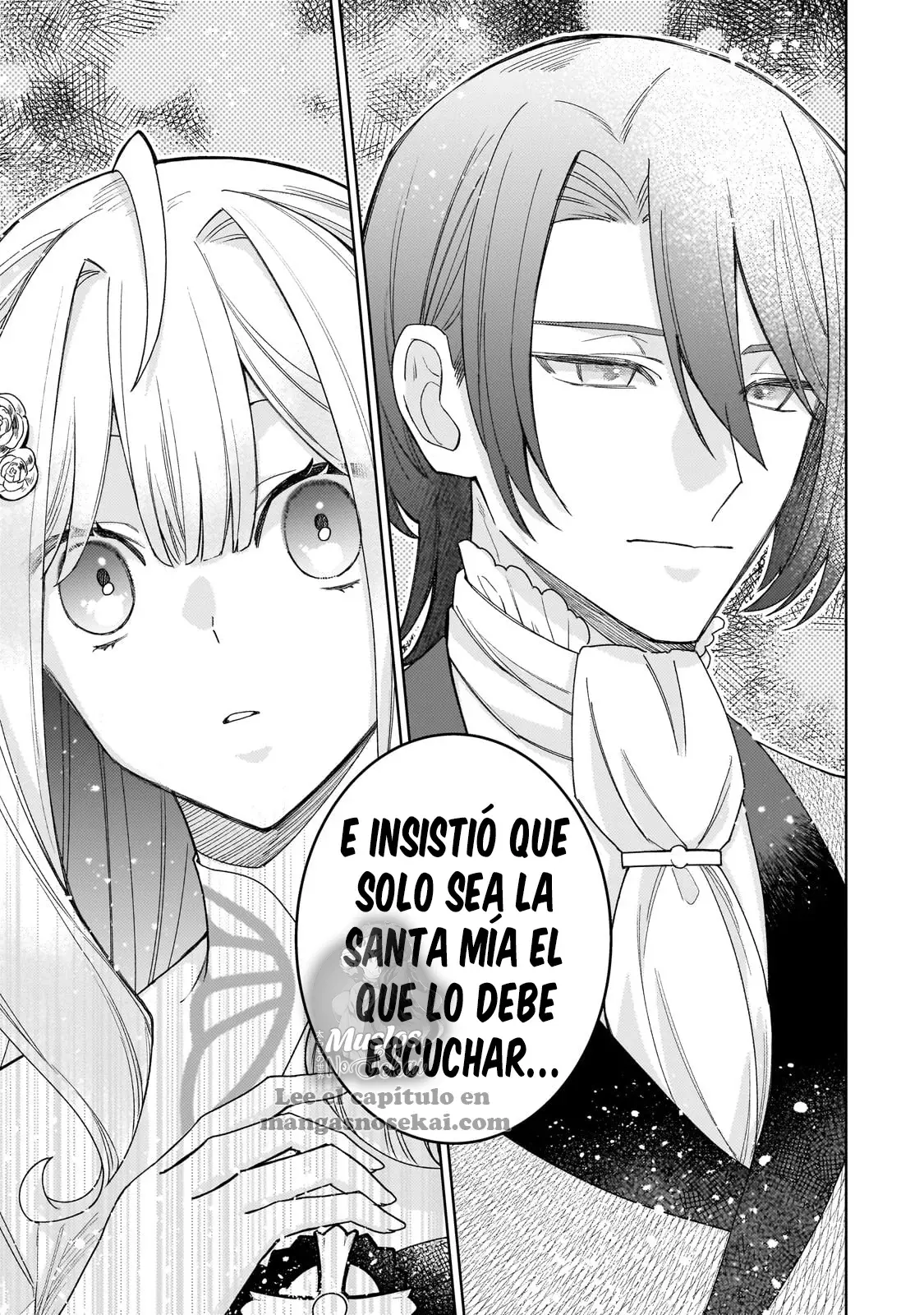 La santa cuyo compromiso se rompió cuando se volvió demasiado perfecta es vendida a un reino vecino Capitulo 20 página 18