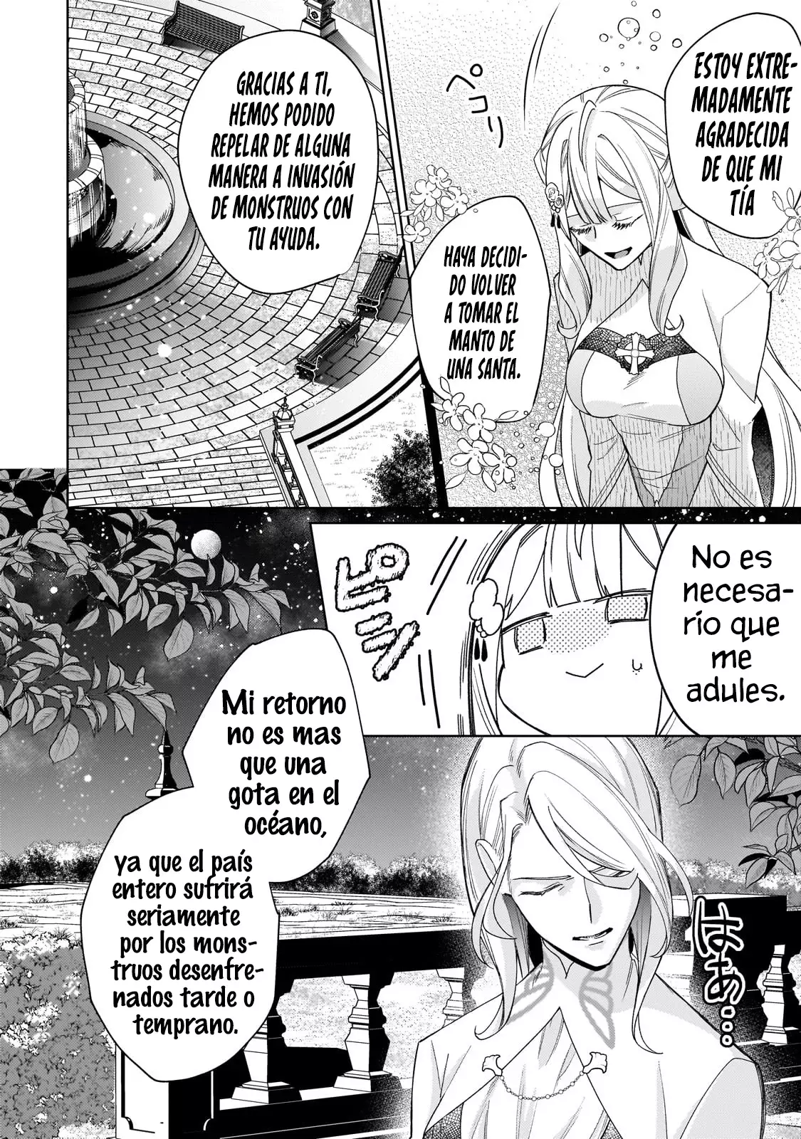 La santa cuyo compromiso se rompió cuando se volvió demasiado perfecta es vendida a un reino vecino Capitulo 20 página 25