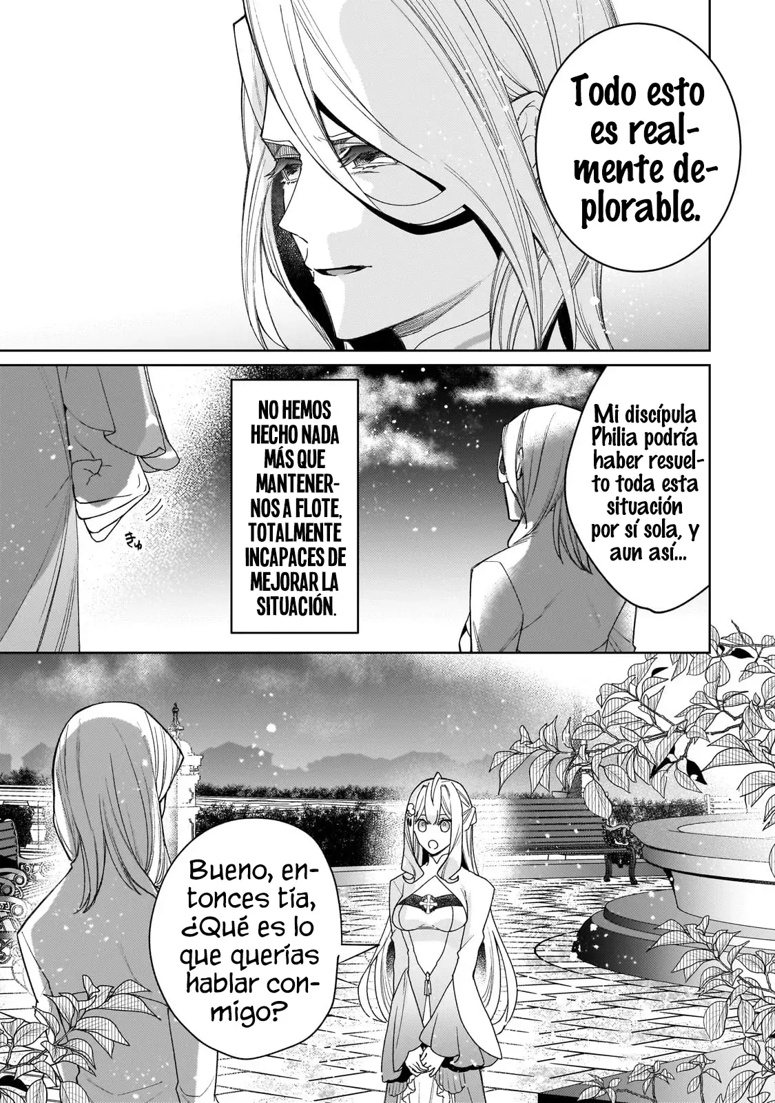La santa cuyo compromiso se rompió cuando se volvió demasiado perfecta es vendida a un reino vecino Capitulo 20 página 26