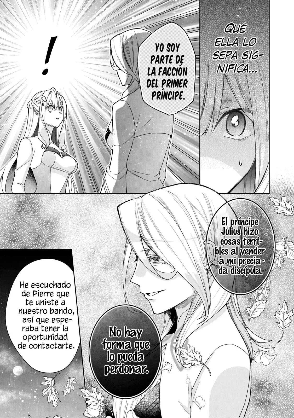 La santa cuyo compromiso se rompió cuando se volvió demasiado perfecta es vendida a un reino vecino Capitulo 20 página 28
