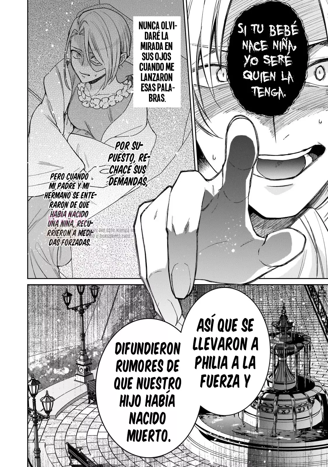 La santa cuyo compromiso se rompió cuando se volvió demasiado perfecta es vendida a un reino vecino Capitulo 20 página 35