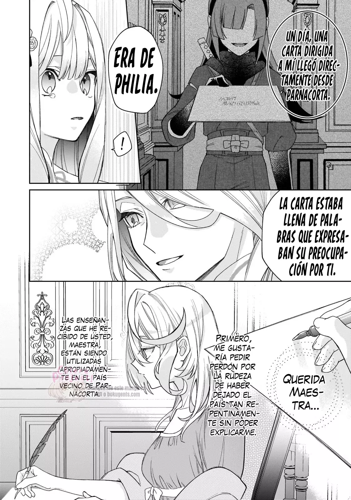 La santa cuyo compromiso se rompió cuando se volvió demasiado perfecta es vendida a un reino vecino Capitulo 20 página 43