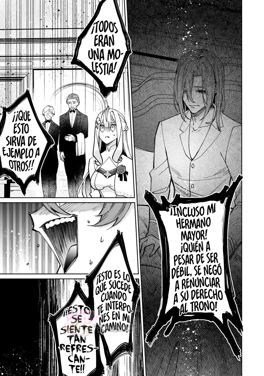 La santa cuyo compromiso se rompió cuando se volvió demasiado perfecta es vendida a un reino vecino Capitulo 21 página 36