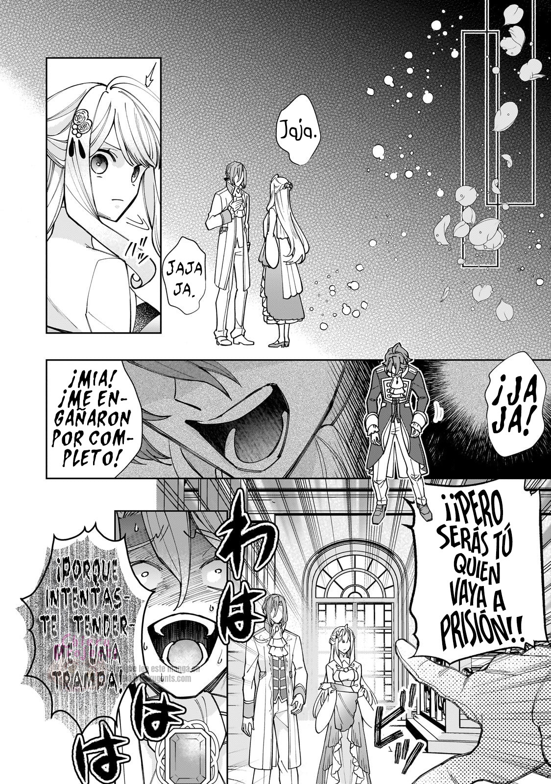 La santa cuyo compromiso se rompió cuando se volvió demasiado perfecta es vendida a un reino vecino Capitulo 22 página 32