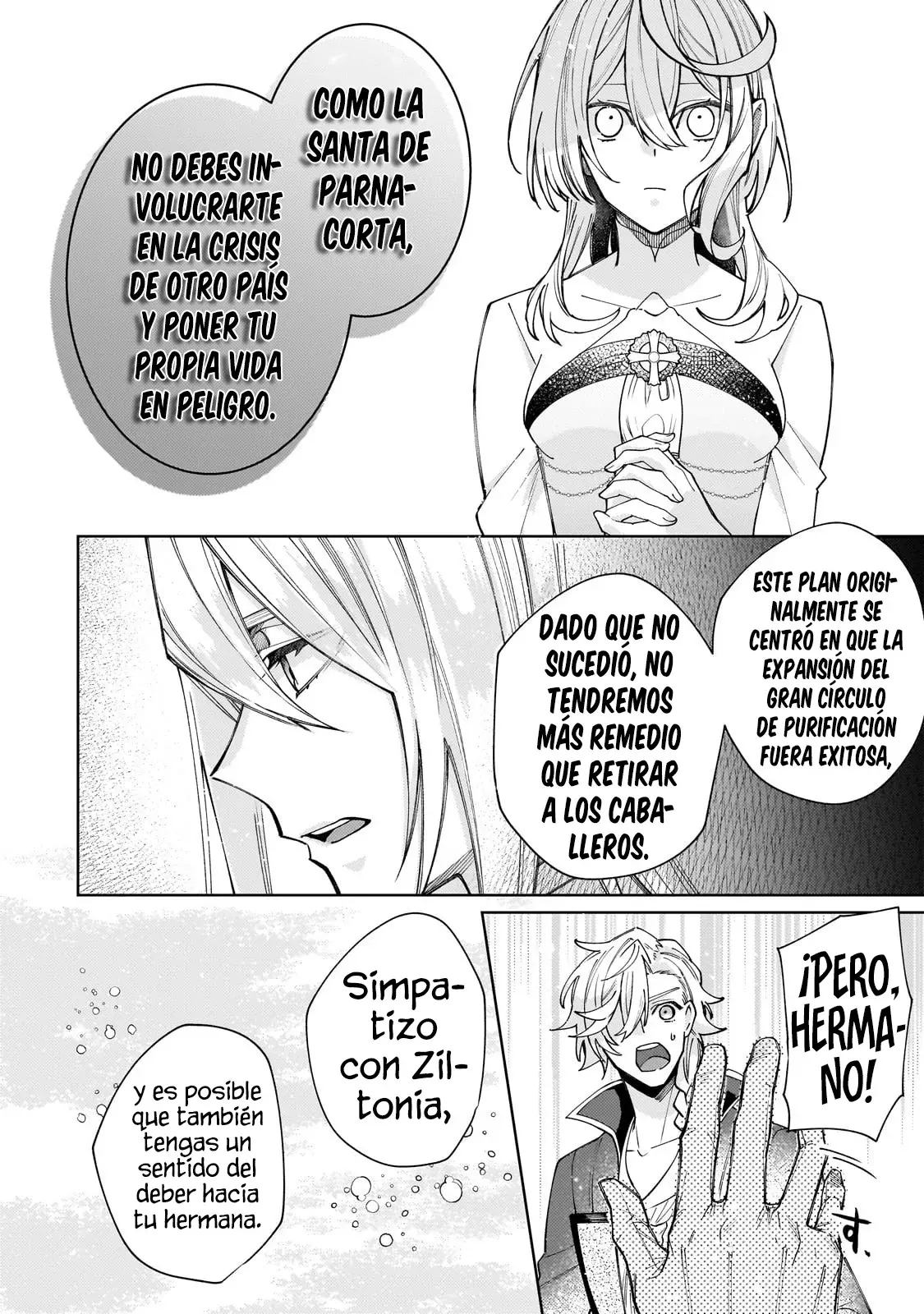 La santa cuyo compromiso se rompió cuando se volvió demasiado perfecta es vendida a un reino vecino Capitulo 23 página 30